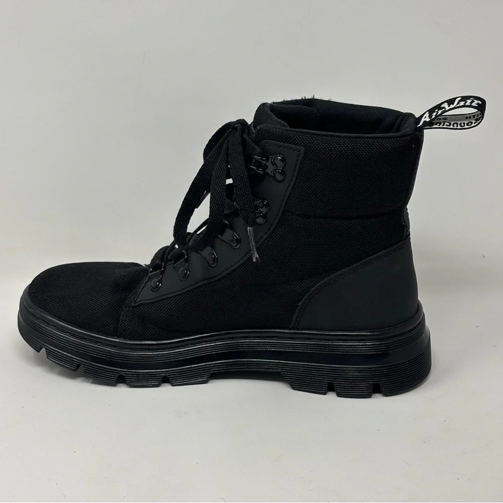 Dr. Martens Combs Women’s Pooh Casual Black Lace Up Boots Size 9 - Picture 3 of 11